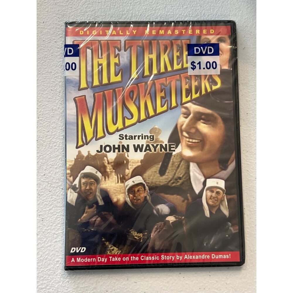 The Three Musketeers 2004 DVD Digitally Remastered Action Adventure New Sealed